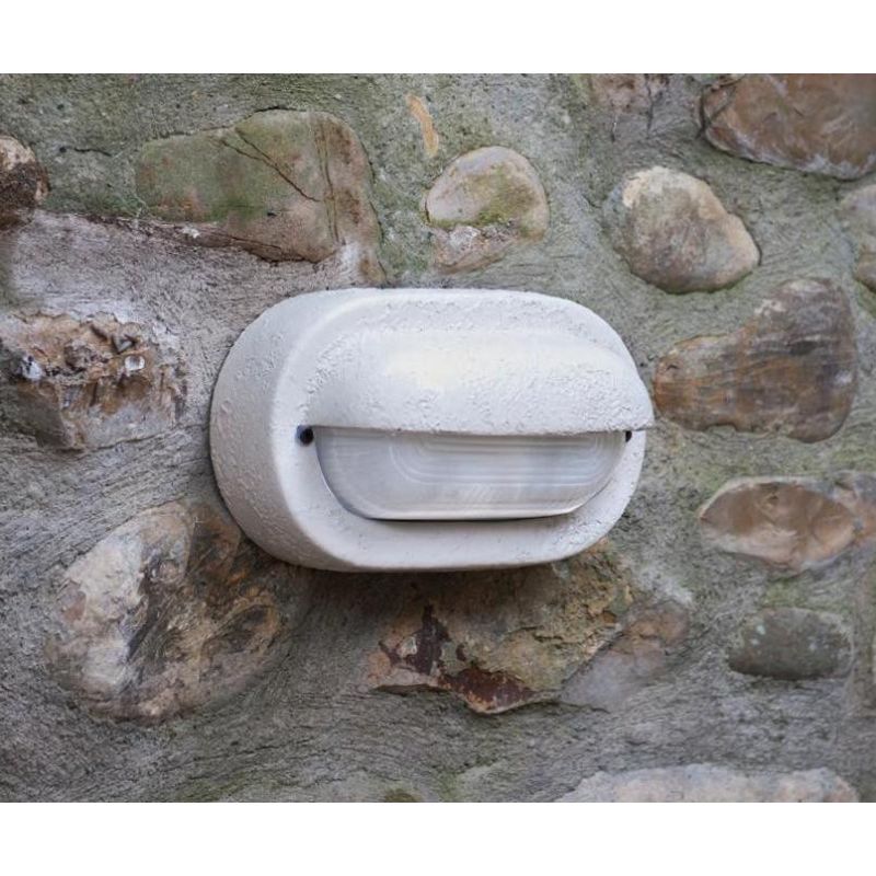 APPLIQUE DA ESTERNI CON PALPEBRA IP44 IN TERRACOTTA MADE IN ITALY DELLA IMAS IMAS - Cristalensi Shop Online