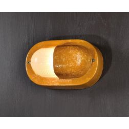 APPLIQUE DA ESTERNI IP44 IN TERRACOTTA DECORATA A MANO MADE IN ITALY DELLA IMAS IMAS - Cristalensi Shop Online 2