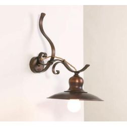 APPLIQUE RUSTICA IN FERRO BATTUTO CON PIATTO D29 MADE IN ITALY DELLA IMAS IMAS - Cristalensi Shop Online 2