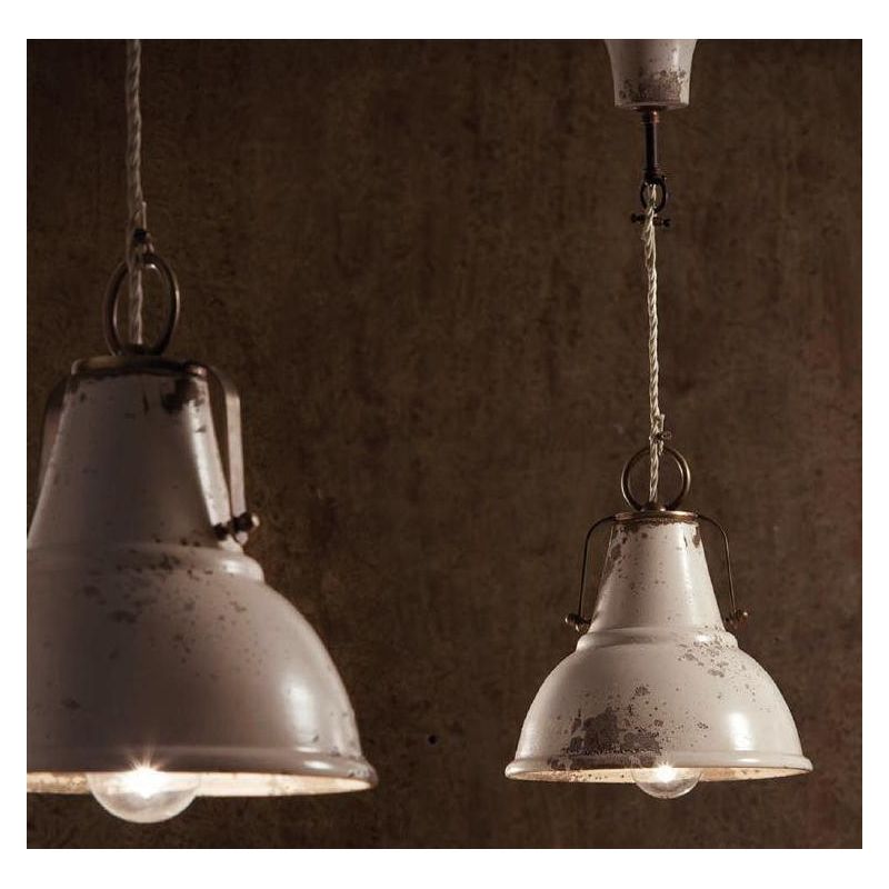 SOSPENSIONE SINGOLA STILE VINTAGE IN CERAMICA MADE IN ITALY DELLA IMAS IMAS - Cristalensi Shop Online