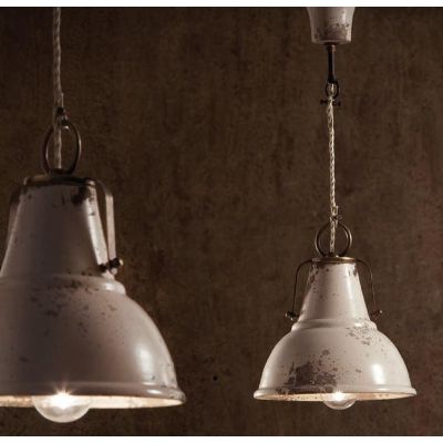 SOSPENSIONE SINGOLA STILE VINTAGE IN CERAMICA MADE IN ITALY DELLA IMAS IMAS - Cristalensi Shop Online