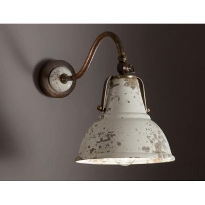 APPLIQUE DALLO STILE VINTAGE IN CERAMICA ED OTTONE MADE IN ITALY DELLA IMAS IMAS - Cristalensi Shop Online