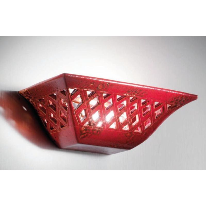 APPLIQUE RUSTICA INTAGLIATA IN TERRACOTTA PRODOTTO IN ITALIA IMAS - Cristalensi Shop Online