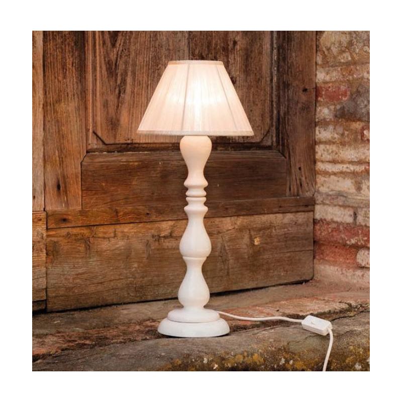 LAMPADA DA TAVOLO CLASSICA IN CERAMICA LUCIDA CON PARALUME MADE IN ITALY DELLA IMAS IMAS - Cristalensi Shop Online