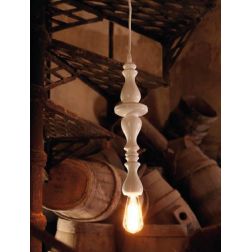 PICCOLA SOSPENSIONE A CANDELABRO VINTAGE IN CERAMICA MADE IN ITALY DELLA IMAS IMAS - Cristalensi Shop Online 2