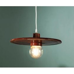 SOSPENSIONE SEMPLICE STILE VINTAGE IN TERRACOTTA MADE IN ITALY DELLA IMAS IMAS - Cristalensi Shop Online 2