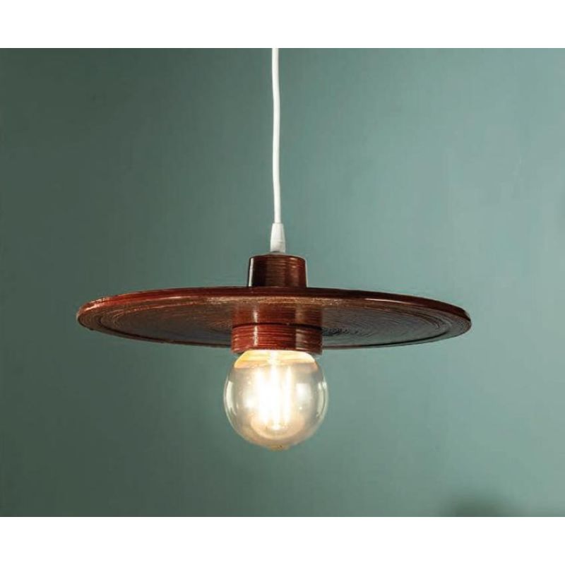 SOSPENSIONE SEMPLICE STILE VINTAGE IN TERRACOTTA MADE IN ITALY DELLA IMAS IMAS - Cristalensi Shop Online