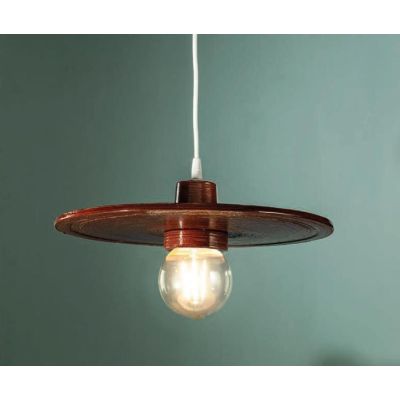 SOSPENSIONE SEMPLICE STILE VINTAGE IN TERRACOTTA MADE IN ITALY DELLA IMAS IMAS - Cristalensi Shop Online