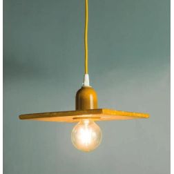 SOSPENSIONE SEMPLICE QUADRATA STILE VINTAGE IN TERRACOTTA MADE IN ITALY DELLA IMAS IMAS - Cristalensi Shop Online 2