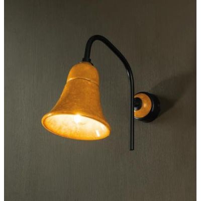 APPLIQUE RUSTICA IN CERAMICA E METALLO NERO MADE IN ITALY DELLA IMAS IMAS - Cristalensi Shop Online