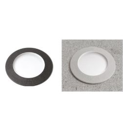 CECI 90 INCASSO CARRABILE IN RESINA GRIGIA O NERA IP67 CON LAMPADINA LED SOSTITUIBILE DARK LIGHT - Cristalensi Shop Online