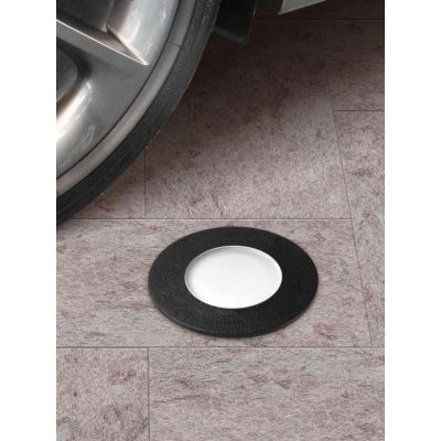 CECI 90 INCASSO CARRABILE IN RESINA GRIGIA O NERA IP67 CON LAMPADINA LED SOSTITUIBILE DARK LIGHT - Cristalensi Shop Online