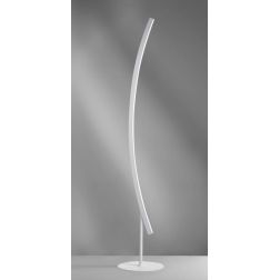 BOW PIANTANA MODERNA AD ARCO LED 26W LUCE 3000K IN ALLUMINIO BIANCO, SABBIA O NERO Vivida International - Cristalensi Shop Onlin 2