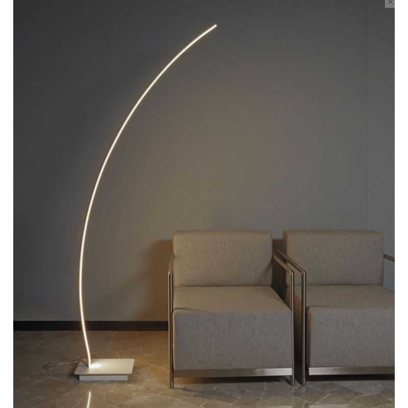 BRACKET PIANTANA DAL DESIGN MODERNO CON LED 33W IN ALLUMINIO BIANCO,SABBIA O NERO Vivida International - Cristalensi Shop Online