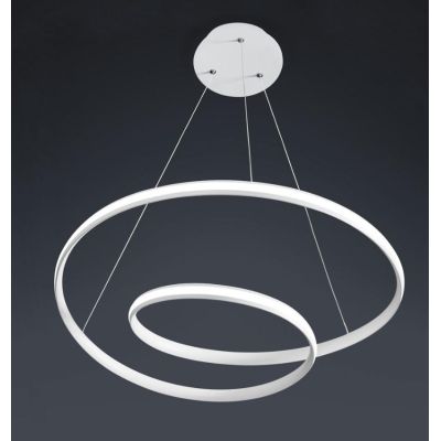 CIRCUIT SOSPENSIONE CON LED 40W DIMMERABILE BIANCA,SABBIA O NERA DIAMETRO CM 65 Vivida International - Cristalensi Shop Online