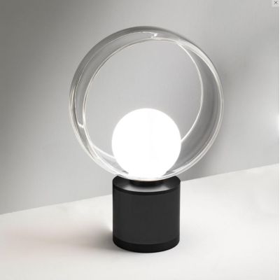 COSMIT ORIGINALE LAMPADA DA TAVOLO D18 BIANCA NERA O MARRONE LAMPADINA G9 MODERNA Vivida International - Cristalensi Shop Online