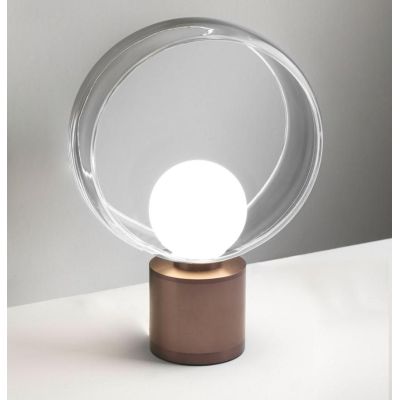 COSMIT ORIGINALE LAMPADA DA TAVOLO BIANCA NERA O MARRONE LAMPADINA G9 MODERNA Vivida International - Cristalensi Shop Online