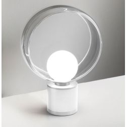 COSMIT ORIGINALE LAMPADA DA TAVOLO BIANCA NERA O MARRONE LAMPADINA G9 MODERNA Vivida International - Cristalensi Shop Online 2