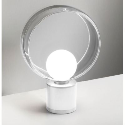 COSMIT ORIGINALE LAMPADA DA TAVOLO BIANCA NERA O MARRONE LAMPADINA G9 MODERNA Vivida International - Cristalensi Shop Online