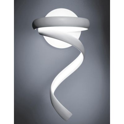 FLAME LAMPADA DA PARETE MODERNA LED 12W LUCE 3000K O 4000K COLORI BIANCO SABBIA O NERO Vivida International - Cristalensi Shop O