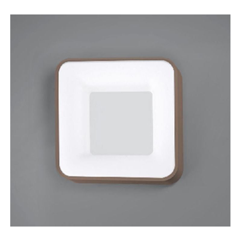 INNER PLAFONIERA QUADRATA CM 40X40 LED 32W LUCE 3000K BIANCA NERA O SABBIA MODERNA Vivida International - Cristalensi Shop Onlin