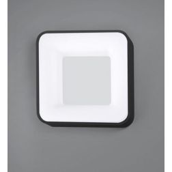 INNER PLAFONIERA QUADRATA CM 40X40 LED 32W LUCE 3000K BIANCA NERA O SABBIA MODERNA Vivida International - Cristalensi Shop Onlin