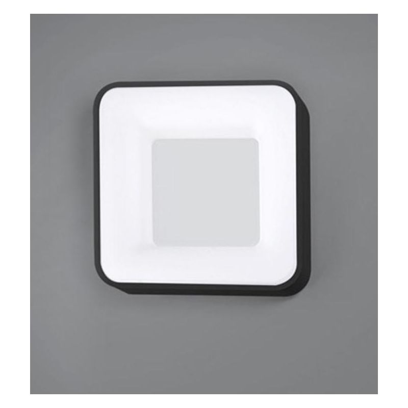 INNER PLAFONIERA QUADRATA CM 40X40 LED 32W LUCE 3000K BIANCA NERA O SABBIA MODERNA Vivida International - Cristalensi Shop Onlin