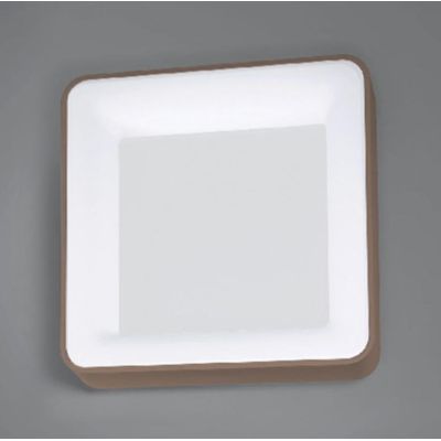 INNER PLAFONIERA QUADRATA CM 60X60 LED 50W LUCE 3000K BIANCA NERA O SABBIA MODERNA Vivida International - Cristalensi Shop Onlin