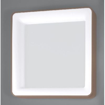 INNER PLAFONIERA QUADRATA CM 80X80 LED 80W LUCE 3000K BIANCA NERA O SABBIA MODERNA Vivida International - Cristalensi Shop Onlin