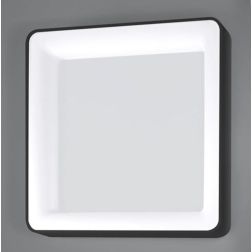 INNER PLAFONIERA QUADRATA CM 80X80 LED 80W LUCE 3000K BIANCA NERA O SABBIA MODERNA Vivida International - Cristalensi Shop Onlin 2