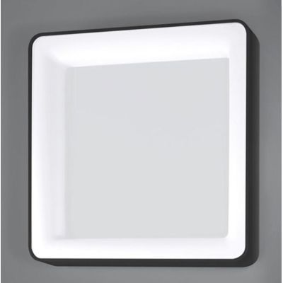 INNER PLAFONIERA QUADRATA CM 80X80 LED 80W LUCE 3000K BIANCA NERA O SABBIA MODERNA Vivida International - Cristalensi Shop Onlin
