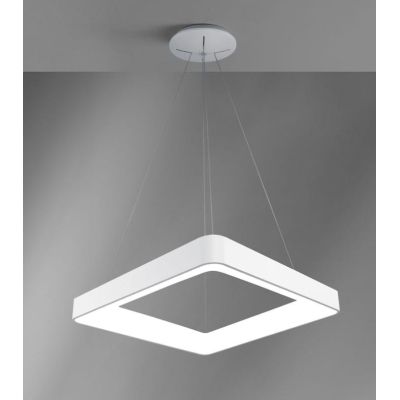 INNER SOSPENSIONE QUADRATA CM 60X60 LED 50W LUCE 3000K BIANCA NERA O SABBIA MODERNA Vivida International - Cristalensi Shop Onli