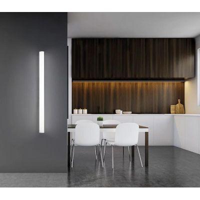 T311.11 PIRGOS PROFILO IN ALLUMINIO LARGHEZZA CM 200 LED 43.2W LUCE 3000K IP40 MODERNO Sforzin Illuminazione - Cristalensi Shop