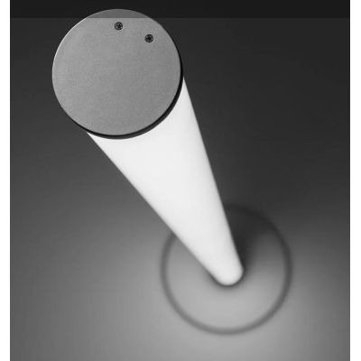 T311.50 PIRGOS PIANTANA TUBOLARE IN ALLUMINIO LED 43.2W DIMMERABILE LUCE 3000K ALTEZZA CM 180 IP40 MODERNA Sforzin Illuminazione