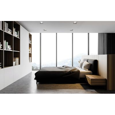 T381 FILIATRA FARETTO QUADRATO DA INCASSO IN GESSO CM 11.3X11.3 LAMPADINA ATTACCO GX53 Sforzin Illuminazione - Cristalensi Shop