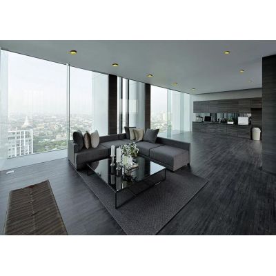 T332-334-335-336 THESSALY FARETTO DA INCASSO ROTONDO IN GESSO CON BORDO IN 4 COLORI LAMPADINA ATTACCO GU10 Sforzin Illuminazione