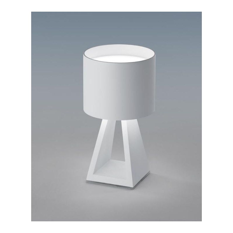 PUP METAL LAMPADA DA TAVOLO LED 11W LUCE 3000K DIMMERABILE IN ALLUMINIO BIANCO MODERNA Vivida International - Cristalensi Shop O