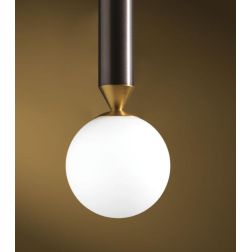 SEVENTY SOSPENSIONE 1 LUCE A MATITA MARRONE LED 6W LUCE 3000K MODERNA E ORIGINALE Vivida International - Cristalensi Shop Online 2