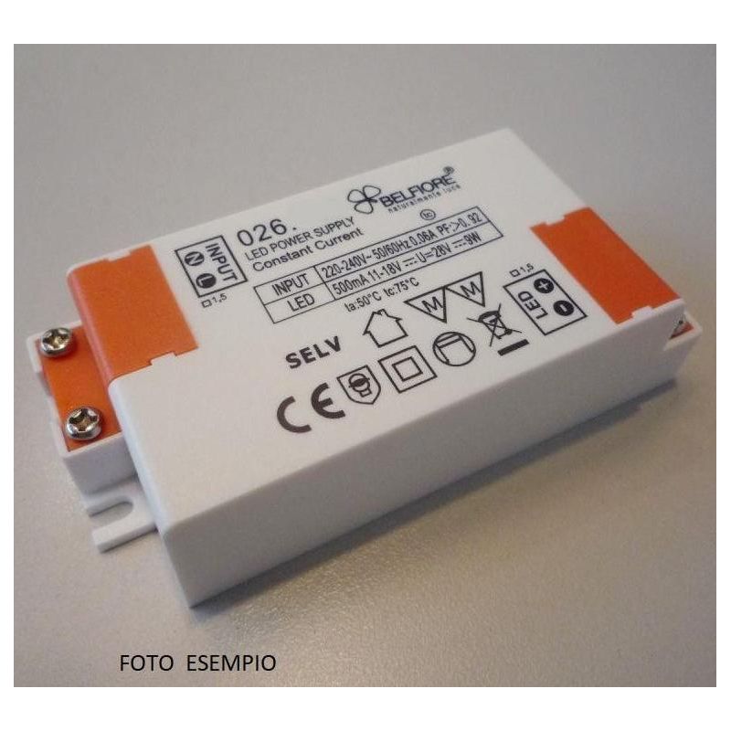 026.255 DRIVER ALIMENTATORE ON/OFF MIN.11,9W MAX 18,2W 700MA 9010 BELFIORE - Cristalensi Shop Online