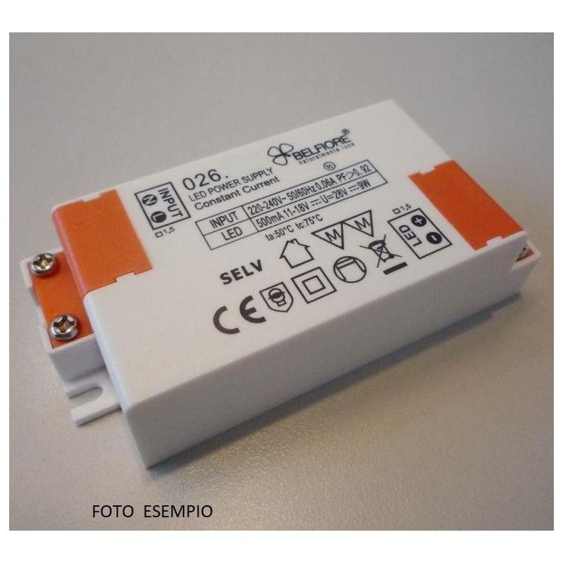 026.256 DRIVER ALIMENTATORE ON/OFF MIN.25,2W MAX 35,7W 700MA 9010 BELFIORE - Cristalensi Shop Online