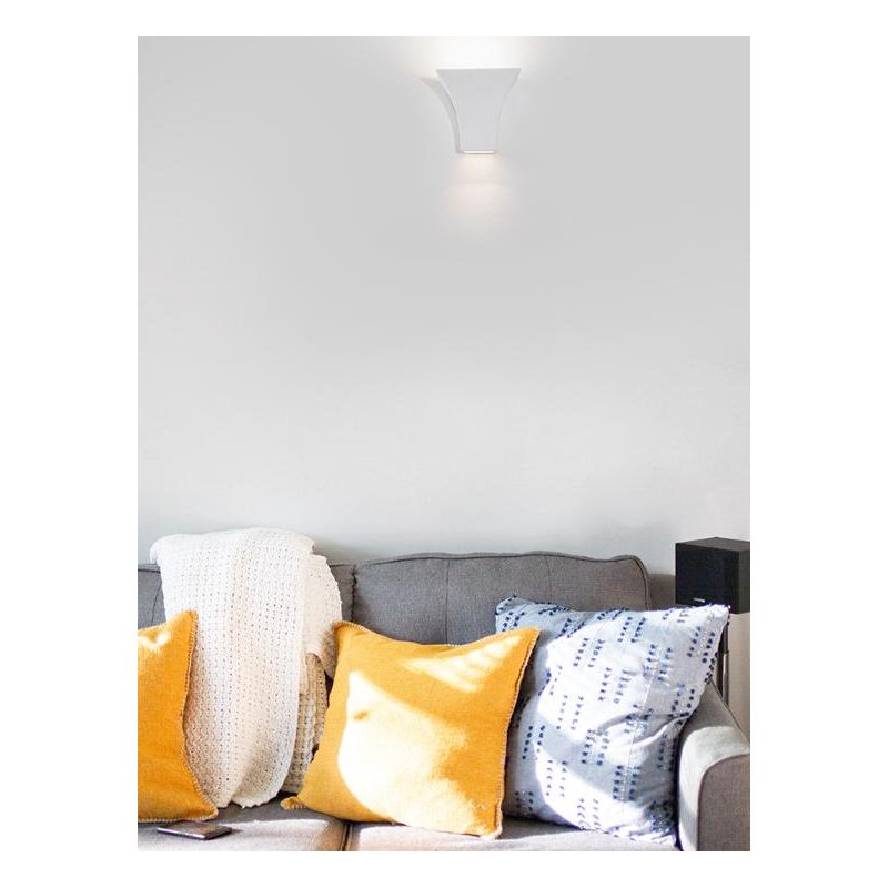 2013 BELFIORE LAMPADA DA PARETE IN CERAMICA EFFETTO GESSO VERNICIABILE 9010 BELFIORE - Cristalensi Shop Online