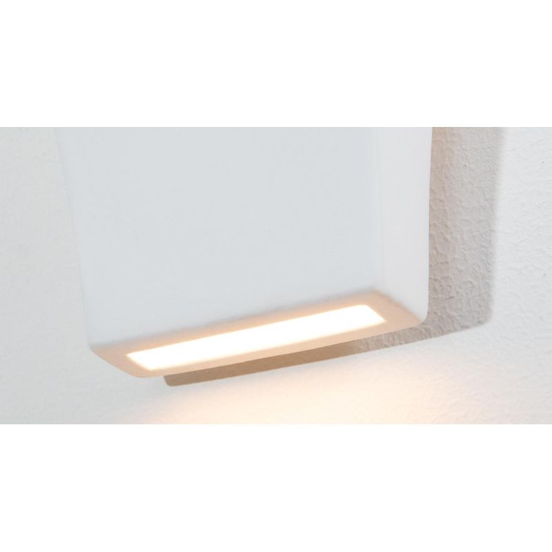 2013 BELFIORE LAMPADA DA PARETE IN CERAMICA EFFETTO GESSO VERNICIABILE 9010 BELFIORE - Cristalensi Shop Online