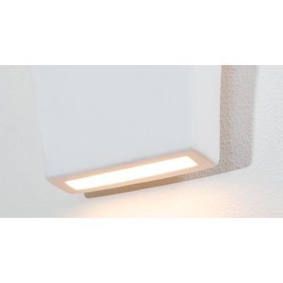 2013 BELFIORE LAMPADA DA PARETE IN CERAMICA EFFETTO GESSO VERNICIABILE 9010 BELFIORE - Cristalensi Shop Online