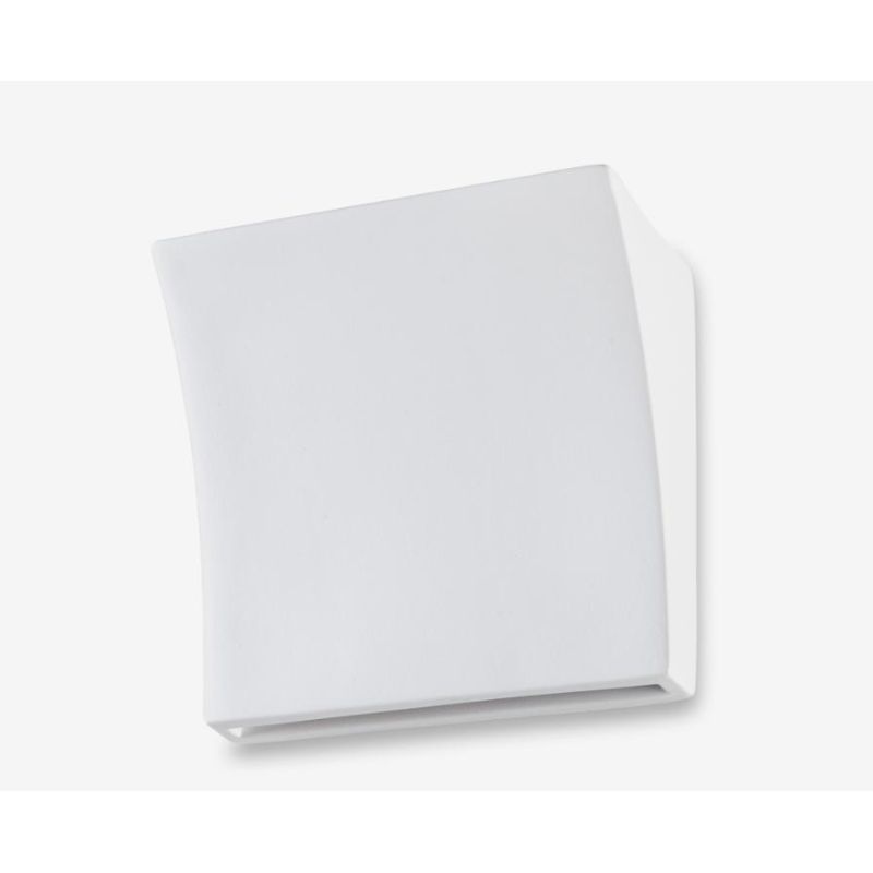 2012 BELFIORE LAMPADA DA PARETE IN CERAMICA EFFETTO GESSO VERNICIABILE 9010 BELFIORE - Cristalensi Shop Online