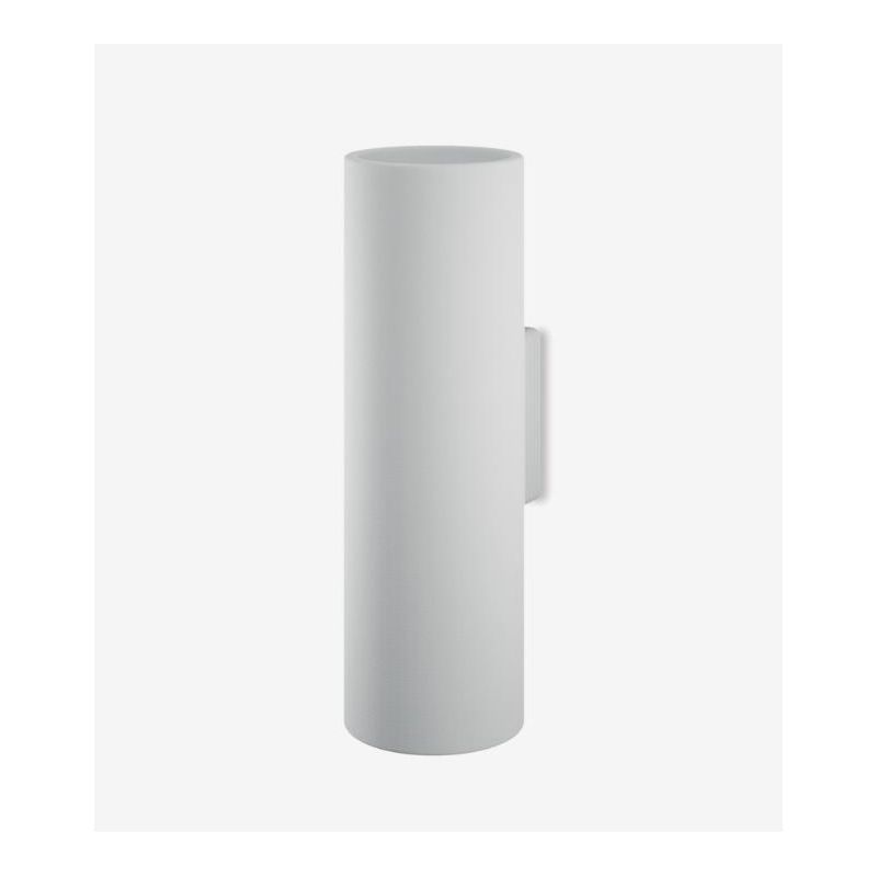 2184 LAMPADA A PARETE IN CERAMICA BIANCA EFFETTO GESSO VERNICIABILE 9010 BELFIORE - Cristalensi Shop Online