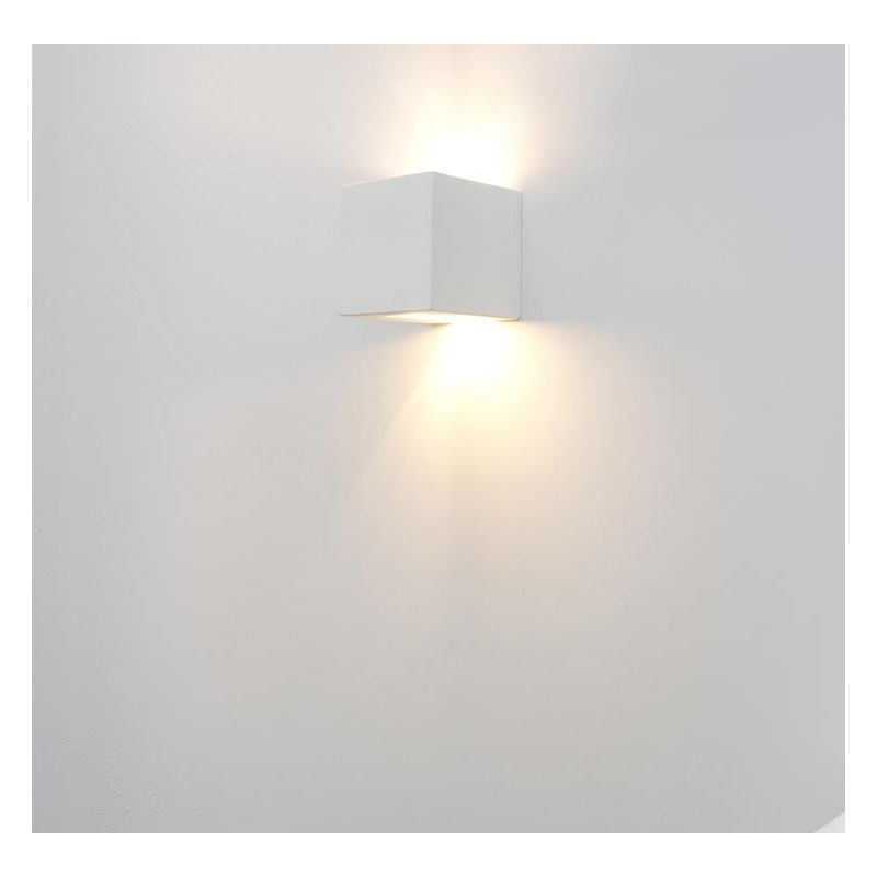 2336 LAMPADA A PARETE IN CERAMICA EFFETTO GESSO VERNICIABILE 9010 BELFIORE - Cristalensi Shop Online