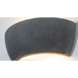 2457 APPLIQUE TONDEGGIANTE IN CEMENTO CON BIEMISSIONE DI LUCE MADE IN ITALY 9010 BELFIORE - Cristalensi Shop Online 2