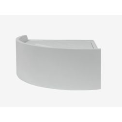 2483B APPLIQUE ANGOLARE IN CRISTALY BIEMISSIONE DI LUCE LED 18W MADE IN ITALY 9010 BELFIORE - Cristalensi Shop Online 2