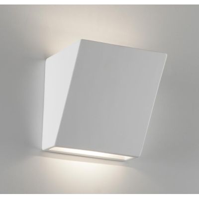 2601A BELFIORE LAMPADA DA PARETE IN CERAMICA EFFETTO GESSO VERNICIABILE 9010 BELFIORE - Cristalensi Shop Online