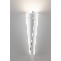 2602A APPLIQUE BELFIORE LAMPADA DA PARETE IN CERAMICA EFFETTO GESSO 9010 BELFIORE - Cristalensi Shop Online